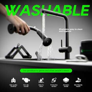 QPARVERS Cable Machine Attachment LAT Pulldown Attachments Cable Machine Accessories for Home Gym