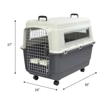 SportPet Designs X-Large Rolling Dog Crate - Airline Approved