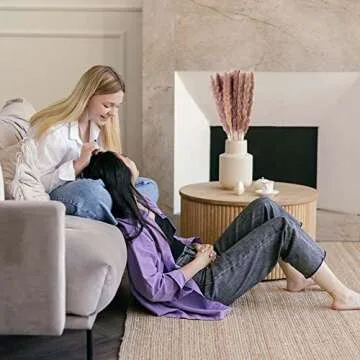 IBAZHA 60pcs Small Pampas Grass for Chic Home Decor