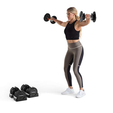 NordicTrack 55 lb Adjustable Dumbbells for Home Fitness