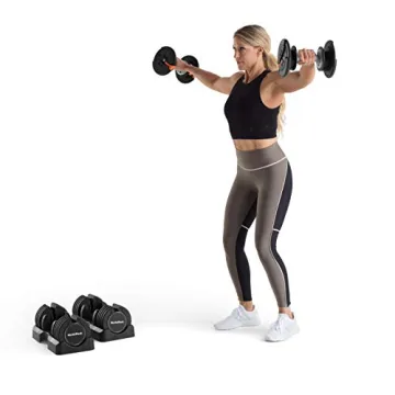 NordicTrack 55 lb Adjustable Dumbbells for Home Fitness