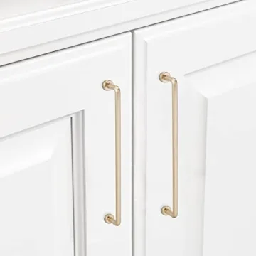 POVEFONK Champagne Copper Cabinet Handles for Kitchen