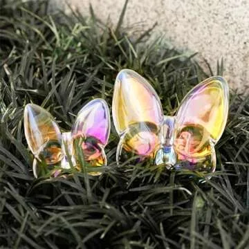 Elegant Crystal Butterfly Figurines Set for Home Decor