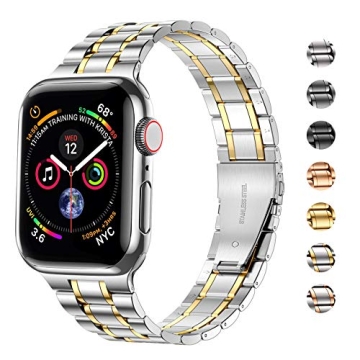 MioHHR Solid Stainless Steel Band for Apple Watch