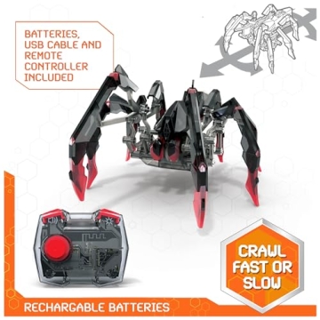 HEX BOTS Remote Control Tarantula Robot Spider Toy