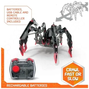 HEX BOTS Remote Control Tarantula Robot Spider Toy