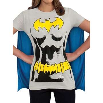 Rubie's Batgirl Cape, Mask and Skirt for Women