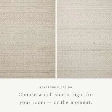 Loloi Angela Rose x Rivers Sand/Ivory 7'-9" x 9'-9" Area Rug