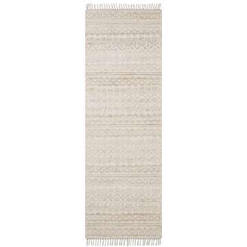 Loloi Angela Rose x Rivers Sand/Ivory 7'-9" x 9'-9" Area Rug