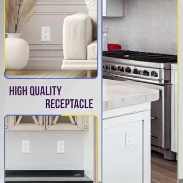 ENERLITES Tamper-Resistant Receptacle - Safety and Style