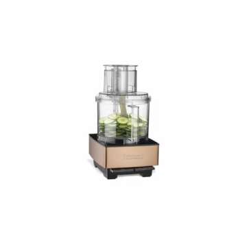 Cuisinart Food Processor 14-Cup Vegetable Chopper for Mincing, Dicing, Shredding, Puree & Kneading Dough, Copper, DFP-14CPY