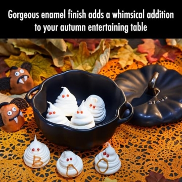 STAUB Ceramic Pumpkin Dish Oven Safe Elegant Design