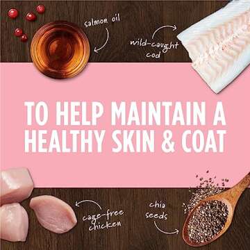 Instinct Raw Boost Mixers, Freeze Dried Dog Food Topper with Functional Ingredients, Grain Free, Real Chicken - Skin & Coat Health, 12.5 oz. Bag