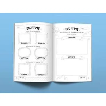 Guided Journal for Boys and Grandmas to Share Memories