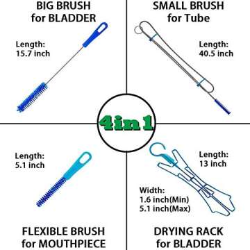 WACOOL BPA Free 3L Hydration Pack Bladder