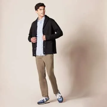 Amazon Essentials Men's Slim-Fit Long-Sleeve Poplin Shirt