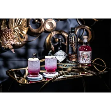 Vintage Art Deco Ribbed Lowball Cocktail Glasses Set of 4