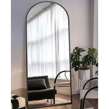 DYNWELL Full Length Arched Mirror - Stylish & Functional