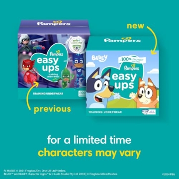 Pampers Easy Ups Training Pants for Boys & Girls - 66 Count