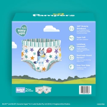 Pampers Easy Ups Training Pants for Boys & Girls - 66 Count