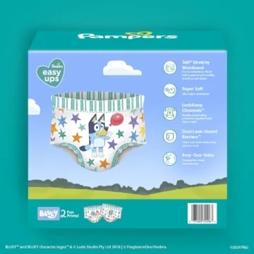 Pampers Easy Ups Training Pants for Boys & Girls - 66 Count