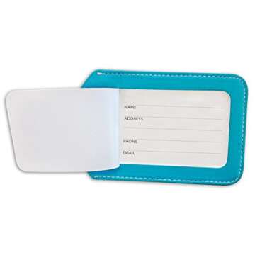 Pacifica Island Art Leatherette Luggage Baggage Tag - Italy by Alerbo Moroni