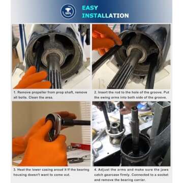 Durable Lower Bearing Carrier Puller for All Major Brands