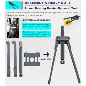 Durable Lower Bearing Carrier Puller for All Major Brands
