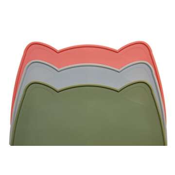 OHMO Silicone Pet Feeding Mat - Waterproof & Easy to Clean