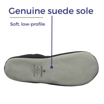 Isotoner Ballerina Slippers for Women - Chic Satin Comfort