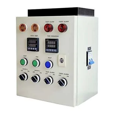 PCO404 Control Panel For Powder Coating Oven, w/Light and Fan Control (240V 50A 12000W)