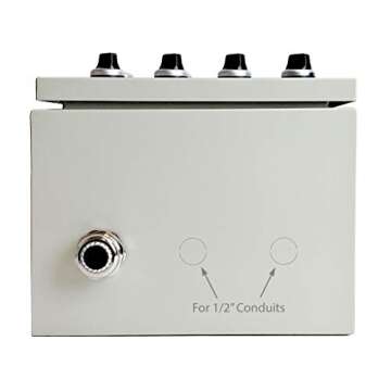 PCO404 Control Panel For Powder Coating Oven, w/Light and Fan Control (240V 50A 12000W)