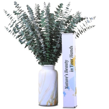 Preserved Eucalyptus Stems - 30Pcs for Home Decor & Relaxation