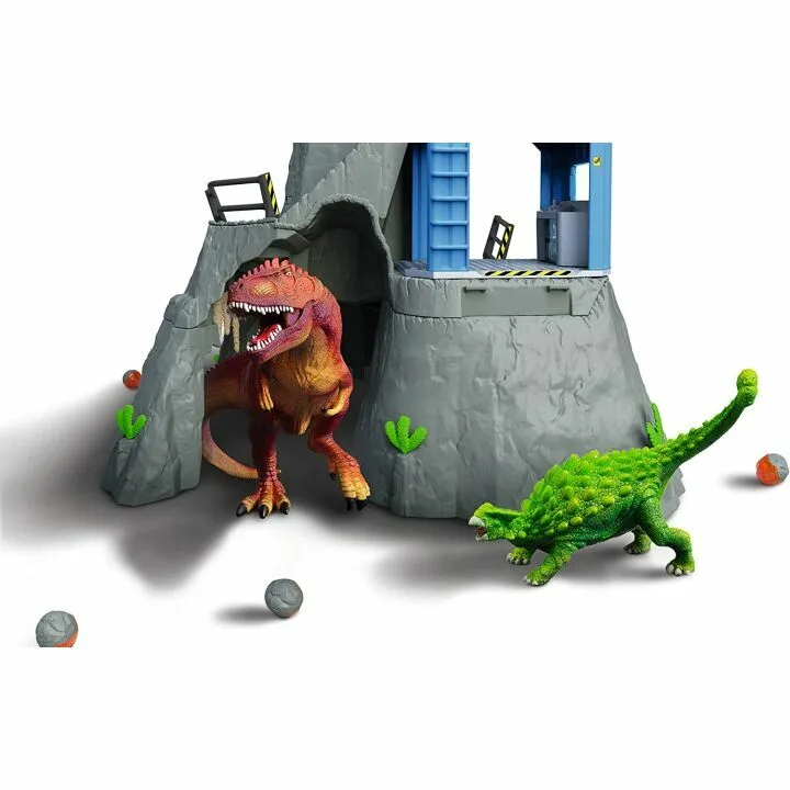 Schleich Dinosaur Volcano Playset for Kids Ages 4+