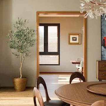 Realead 6ft Faux Olive Tree for Home Decor