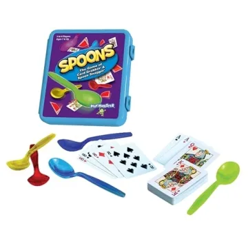 Spoons in a Case - Fun Family Card Game for All Ages