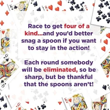 Spoons in a Case - Fun Family Card Game for All Ages
