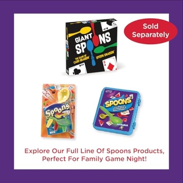 Spoons in a Case - Fun Family Card Game for All Ages