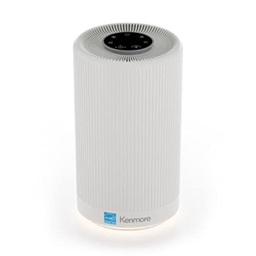 Kenmore PM1005 Air Purifier - H13 True HEPA Filter, Covers Up to 850 Sq.Ft, 25dB Silent Operation