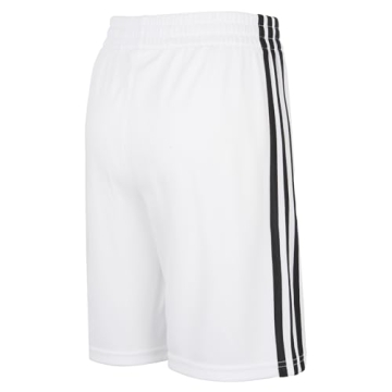 Comfortable and Stylish adidas Boys Adi Classic 3-Stripes Shorts in White