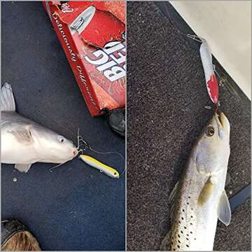 wLure 10 Blank Unpainted Popper Topwater Twitch Fishing Lures UPW769