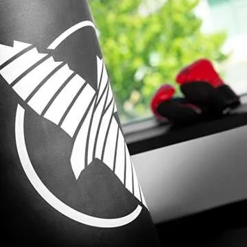 Hayabusa Engineered Leather Heavy Punching Bag - Unfilled - Black, 5 Feet