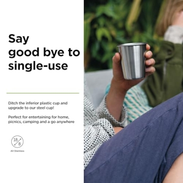 Klean Kanteen 10oz Stainless Steel Cups for Every Occasion