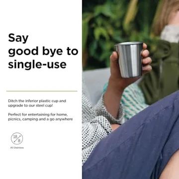 Klean Kanteen 10oz Stainless Steel Cups for Every Occasion