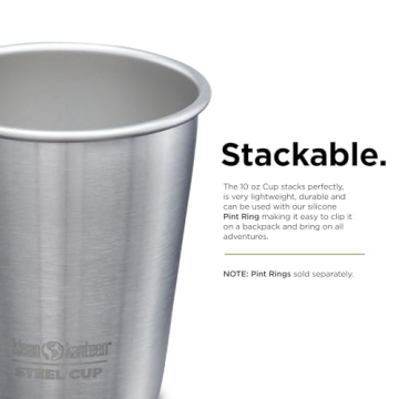 Klean Kanteen 10oz Stainless Steel Cups for Every Occasion