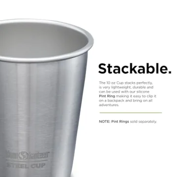 Klean Kanteen 10oz Stainless Steel Cups for Every Occasion