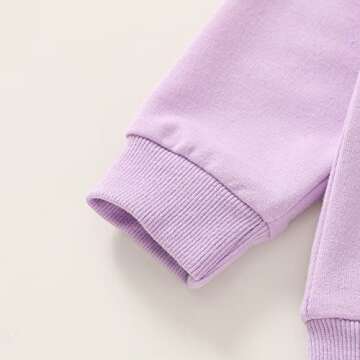 Happy Town Toddler Outfit Long Sleeve Top and Pants Set