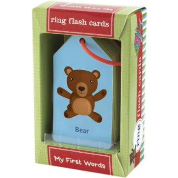 Mudpuppy My First Words - Ring Flashcards for Toddlers