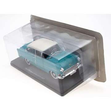 - Collectible Miniature car 1/24 Compatible with Opel Olympia Rekord PI - 1957 - OP002