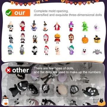 2024 Halloween & Christmas Advent Calendar with Dolls